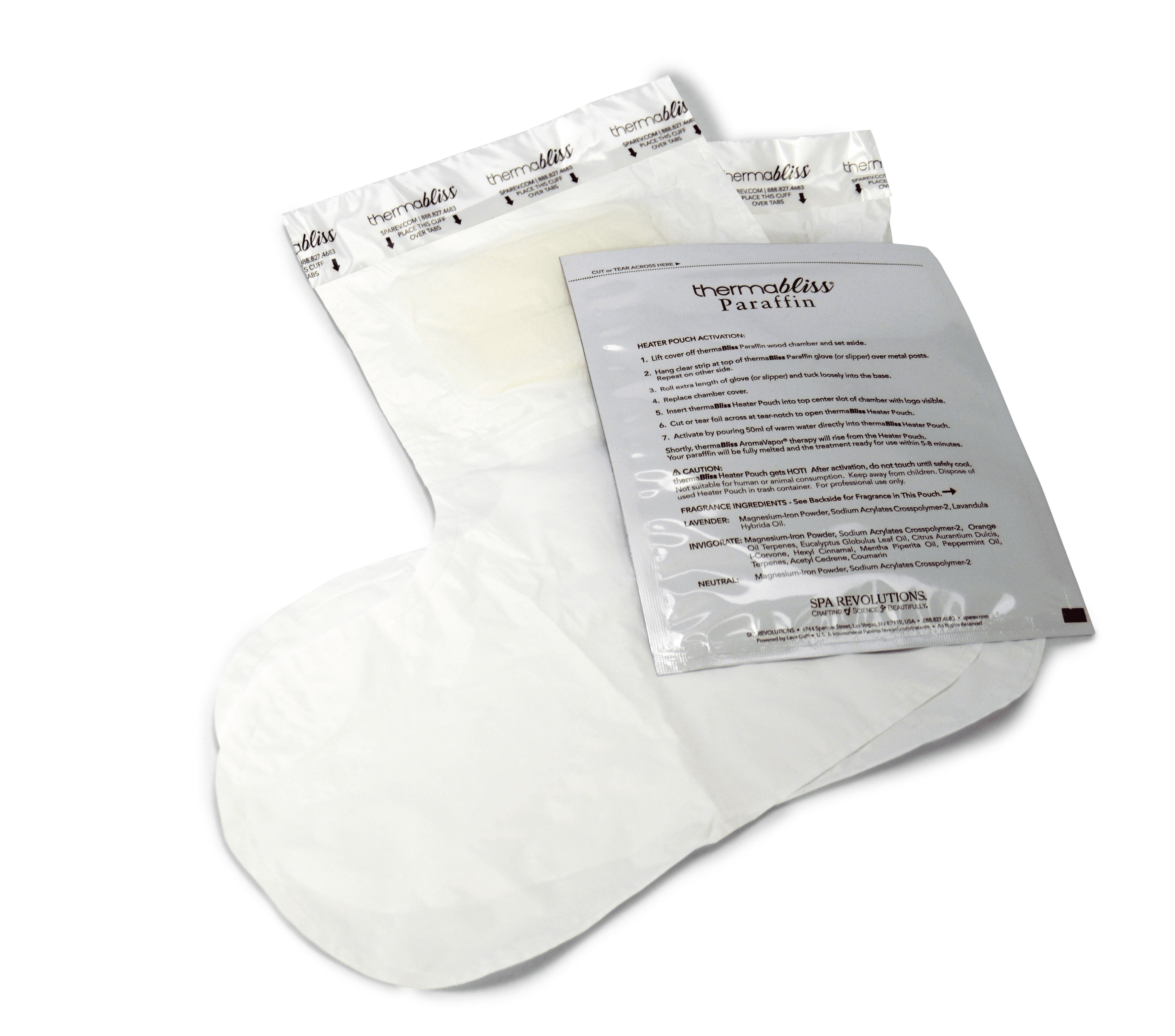 Self-Heating Paraffin Treatment for Feet